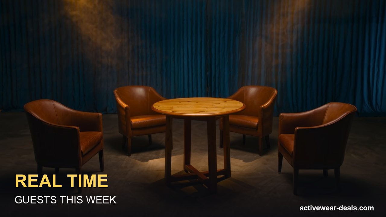 Who Is on Real Time with Bill Maher Tonight? This Week's Guests and Air Time